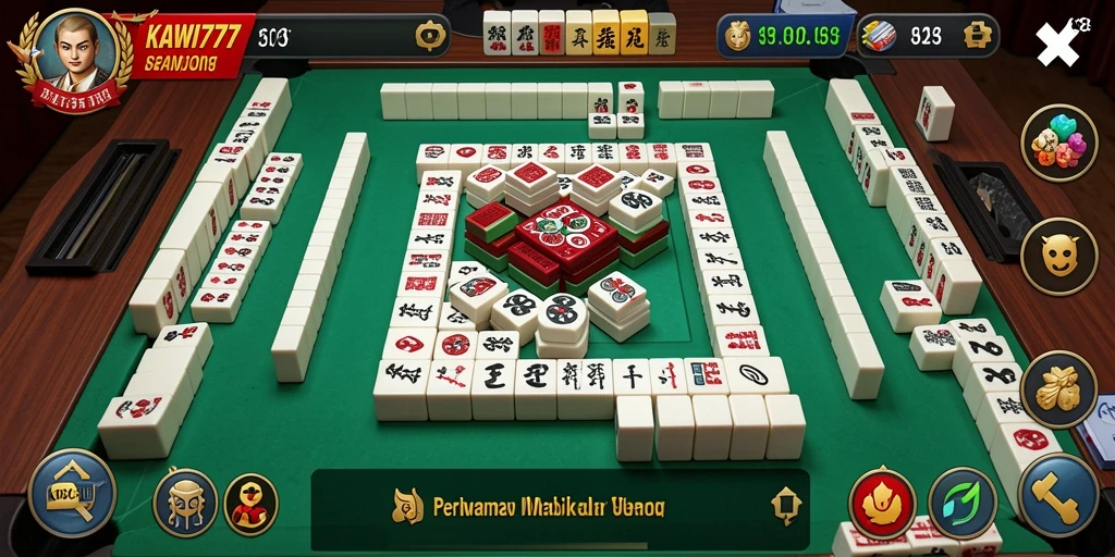 Tampilan gameplay utama KAWI777 yang menarik dan seru.