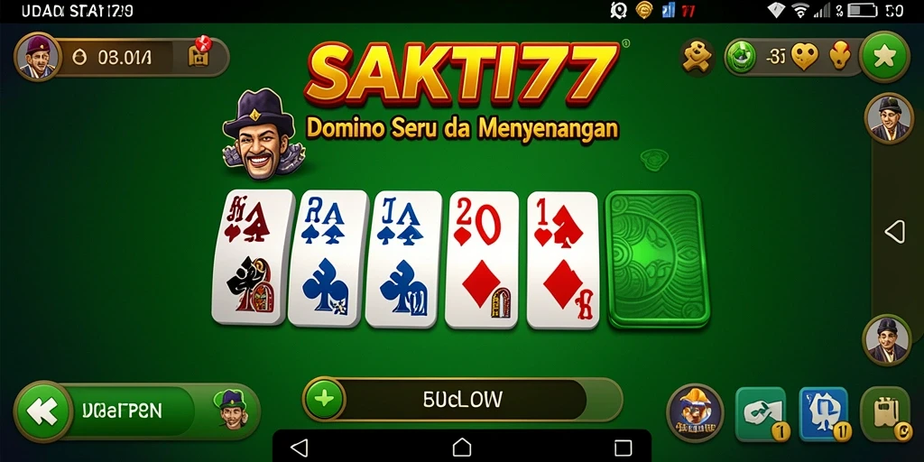 Tampilan gameplay SAKTI77 yang seru dan interaktif.